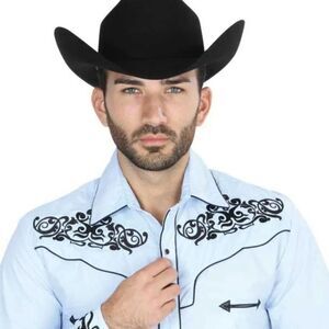 NWT River western embroidered shirt 36